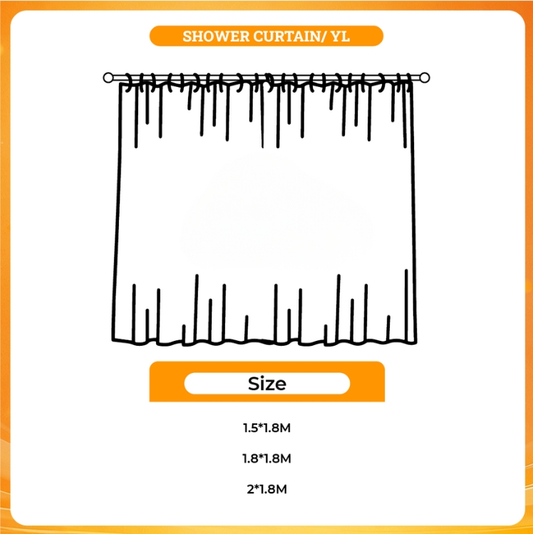 3D shower curtain - Ergo Proxy Store