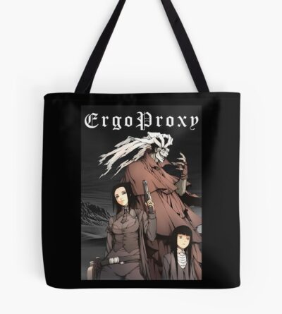 Ergo Proxy Vincent Law Re-l Mayer And Pino Tote Bag