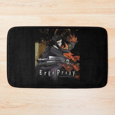 Anime Ergo Proxy Poster Bath Mat