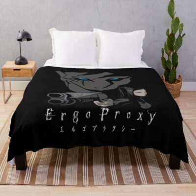 Ergo Proxy Re-l Mayer Vintage Design Throw Blanket