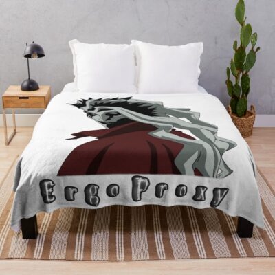 Best Ergo Proxy Vincent Law Unique Throw Blanket