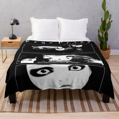 Serial Experiments Lain Ergo Proxy Throw Blanket