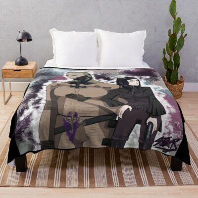 Ergo Proxy Re-l Mayer And Iggy Throw Blanket