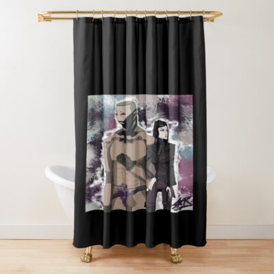 Ergo Proxy Re L Mayer And Iggy Shower Curtain