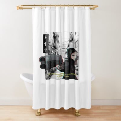 Ergo Proxy Re-l Mayer Manga Style Shower Curtain