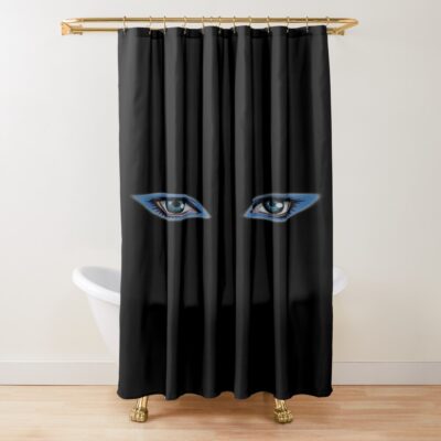 Re-l Mayer From Ergo Proxy Blue Eyeshadow Shower Curtain