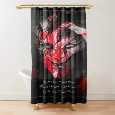 Hot Anime Ergo Proxy Quote Shower Curtain