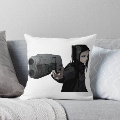 Best Selling Re-l Mayer Ergo Proxy Throw Pillow