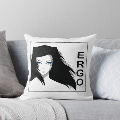 Ergo Proxy Re-l Mayer Bassic Design Throw Pillow