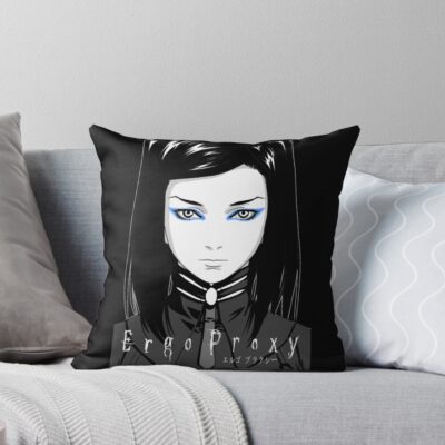 Ergo Proxy Vintage Collection Throw Pillow